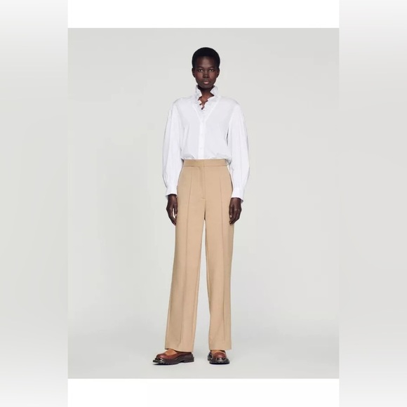 Sandro Straight-Leg Pants - Picture 3 of 9